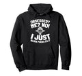 Hockey Goalkeeper Ice Hockey Goalie Hoodie - Minimalist Print Men Women