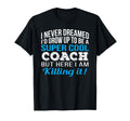 Coach Funny Appreciation Thank You Gift T-Shirt - Graphic Print Unisex