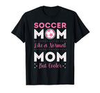 Soccer Player Mom Goalie Team Goalkeeper T-Shirt - Unique Graphic Unisex