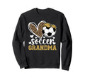 Soccer Grandma Heart Grandma Soccer Sweatshirt - Graphic Print Men Women