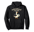 Funny Mom Silly Goose Outnumbered Hoodie - Graphic Print Unisex