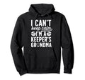 Im Hockey Keeper Grandma Ice Hockey Hoodie - Minimalist Print Unisex