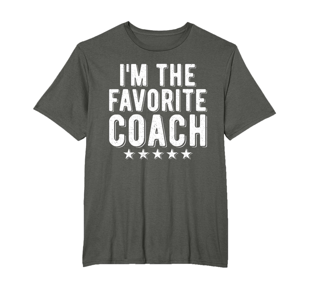 Im Favorite Coach Sports Coach T-Shirt - Custom Art Print for Adults
