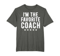 Im Favorite Coach Sports Coach T-Shirt - Custom Art Print for Adults