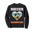 Soccer Grandmother Family Sweatshirt - Minimalist Print for Adults