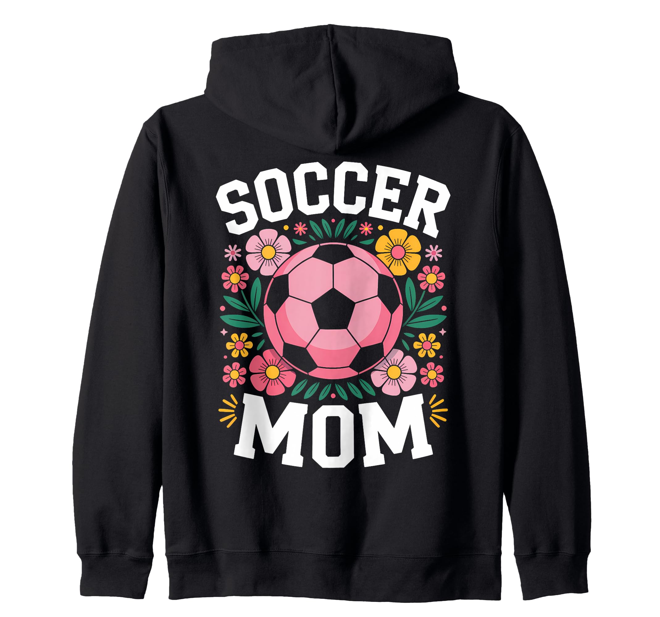 Funny Soccer Mom Soccer Players Hoodie - Fun Novelty Design Unisex
