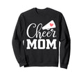 Cheer Mom Cheerleader Megaphone Sweatshirt - Aesthetic Graphic for Adults