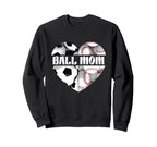 Happy Mothers Day Mom Both Sweatshirt - Fun Novelty Design for Adults