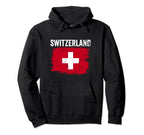 Switzerland Football Soccer Team Pride Hoodie - Graphic Print for Adults