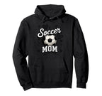 Soccer Mom Heart Ball Sideline Hoodie - Casual Everyday Wear for Adults