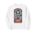 Sideline Social Club Skeleton Soccer Sweatshirt - Graphic Print for Adults