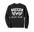 Soccer Great Aunt Matching Sweatshirt - Aesthetic Graphic for Adults