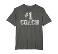 1 Coach Number One Team Gift T-Shirt - Unique Graphic for Adults