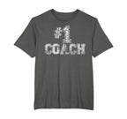1 Coach Number One Team Gift T-Shirt - Unique Graphic for Adults