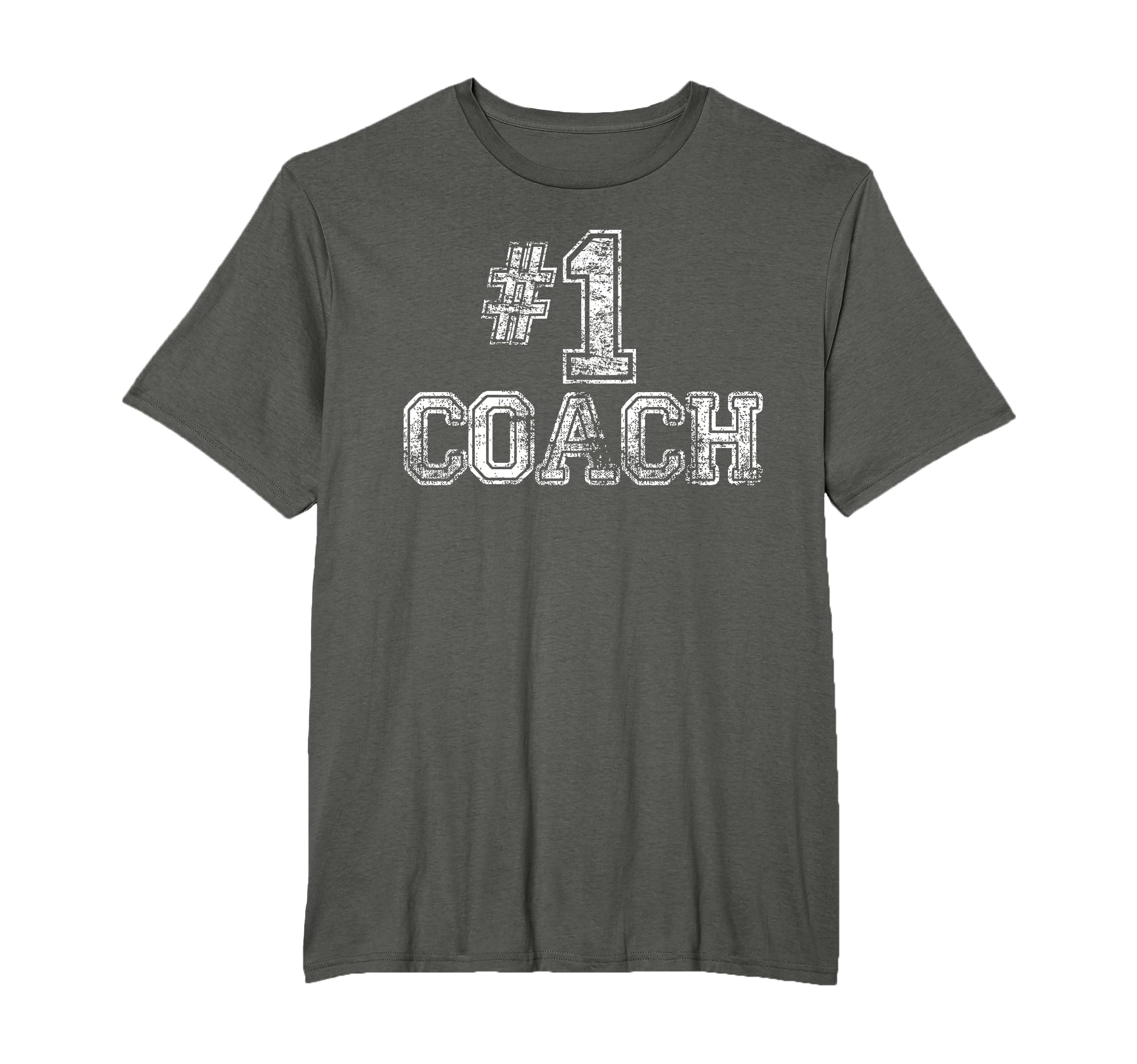 1 Coach Number One Team Gift T-Shirt - Unique Graphic for Adults