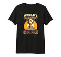 Worlds Greatest Soccer Coach Soccer T-Shirt - Minimalist Print Men Women