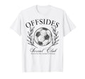 Offsides Social Club Heart Field T-Shirt - Casual Everyday Wear for Adults
