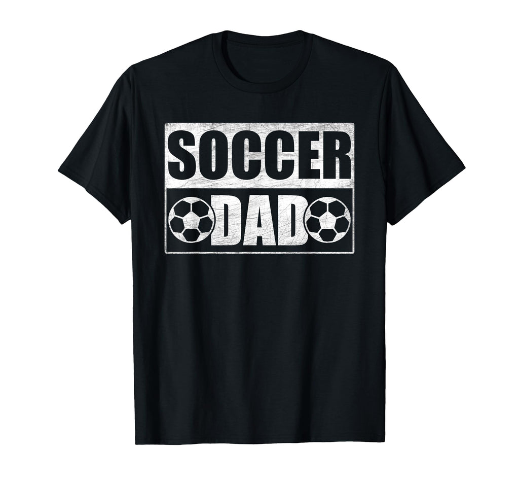 Soccer Dad Fathers Day Gift T-Shirt - Aesthetic Graphic Unisex