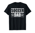 Soccer Dad Fathers Day Gift T-Shirt - Aesthetic Graphic Unisex