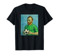 Vincent Loves Football And Soccer Green T-Shirt - Unique Graphic Men Women