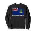 Bvi Flag Made British Virgin Islands Sweatshirt - Trendy Graphic Men Women