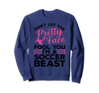 Soccer Teen Soccer Lover Player Sports Sweatshirt - Graphic Print Men Women