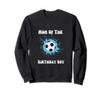 Soccer Birthday Birthday Mom Sweatshirt - Novelty Apparel for Adults