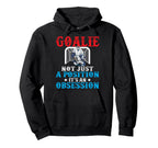 Funny Ice Hockey Goalie Gift Hoodie - Streetwear Style for Adults