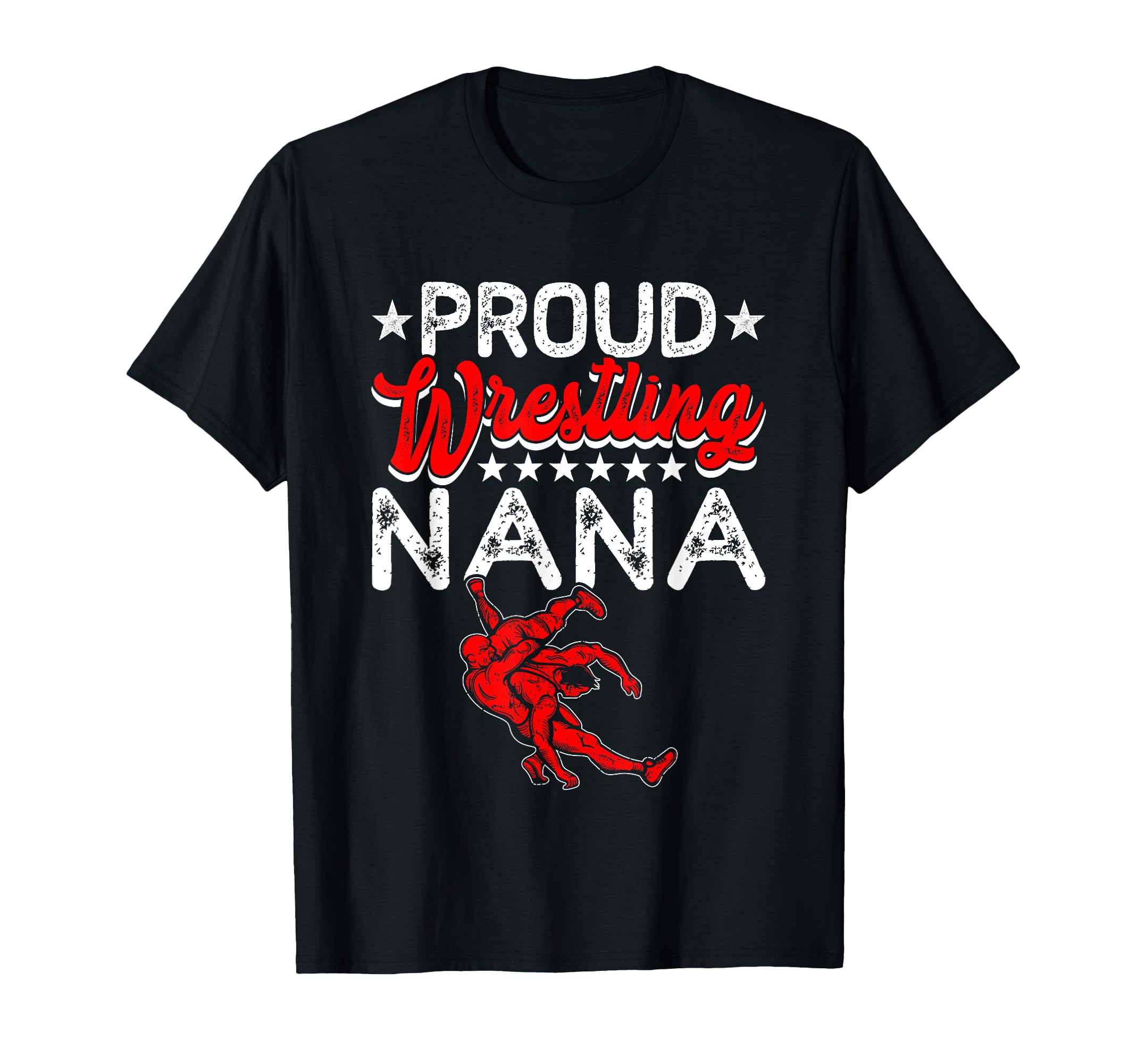 Proud Wrestling Nana Mothers Day Sport T-Shirt - Custom Art Print Unisex