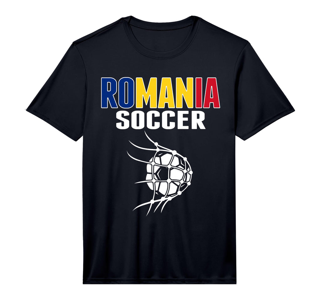 Romania Soccer Fans Jersey Support T-Shirt - Custom Art Print Unisex