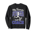 Soccer Coach My Favorite Soccer Sweatshirt - Minimalist Print for Adults