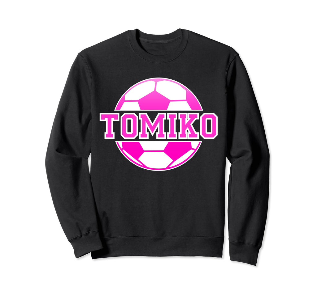 Tomiko Name Soccer Play Football Sweatshirt - Aesthetic Graphic Men Women
