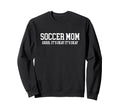 Soccer Mom Novelty Tees Tops Outfit T-Shirt - Casual Everyday Wear Unisex