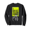 I Collect Yellow Cards Soccer Sweatshirt - Custom Art Print for Adults