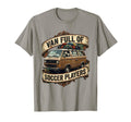 Van Full Soccer Players Soccer Mom T-Shirt - Unique Graphic Unisex