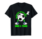 Happy 6 Birthday 6 Year Old Dabbing T-Shirt - Streetwear Style Unisex