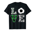 Soccer Love Mom Life Leopard Zebra T-Shirt - Minimalist Print Men Women