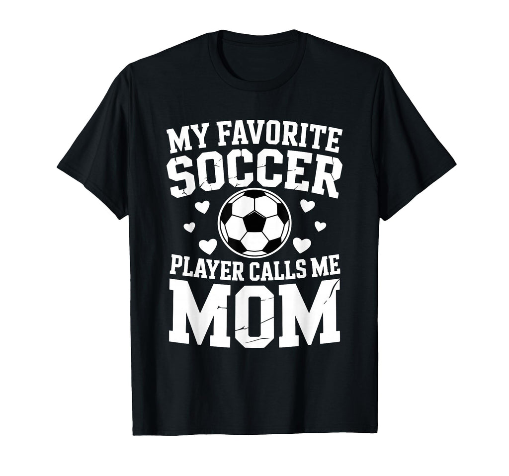 Womens Soccer Mom Mama Mothers Day T-Shirt - Trendy Graphic Men Women