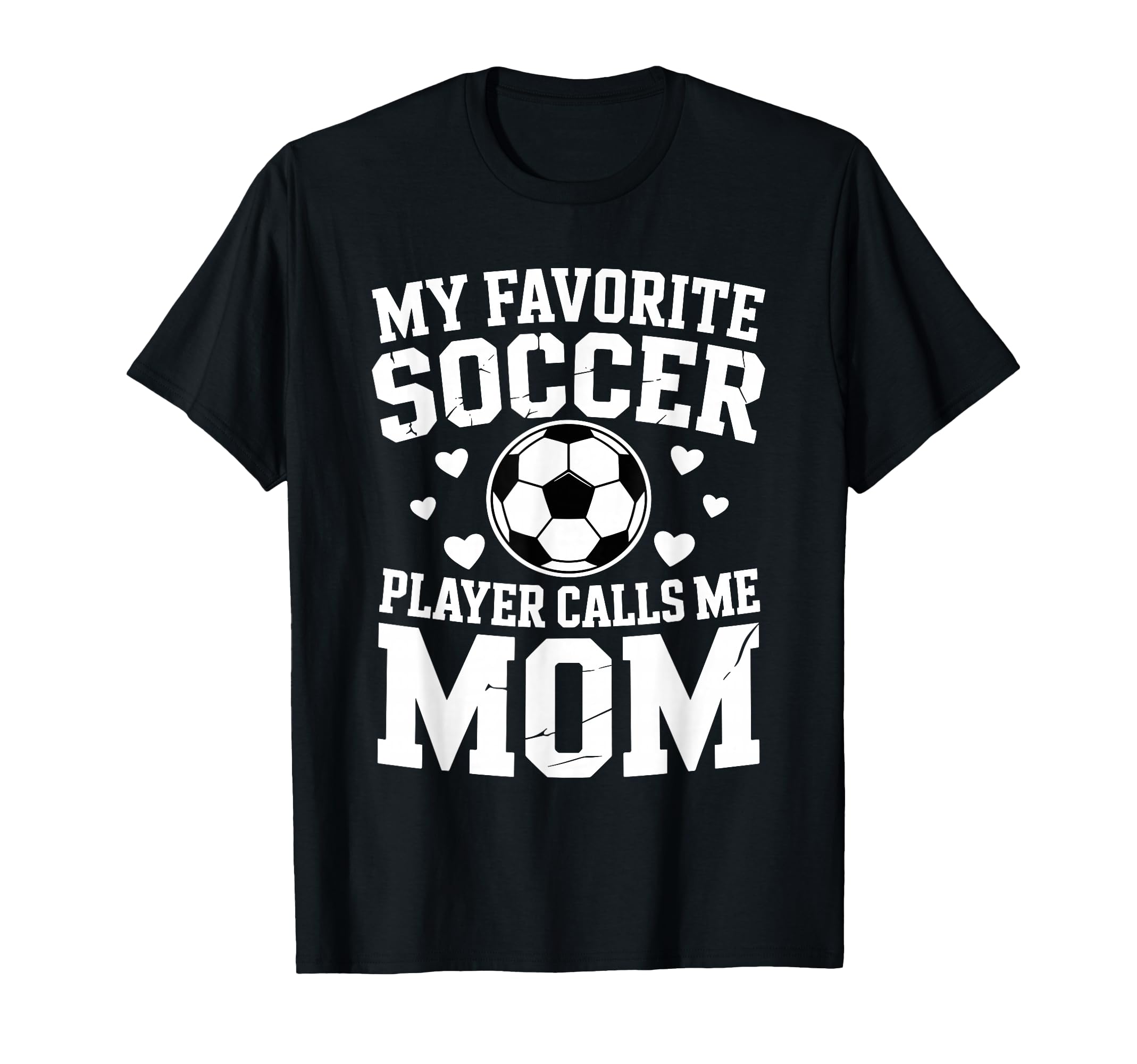 Womens Soccer Mom Mama Mothers Day T-Shirt - Trendy Graphic Men Women