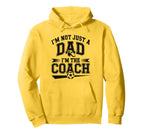 Soccer Dad Coach Funny Coaching Fathers Day Hoodie - Trendy Graphic Unisex