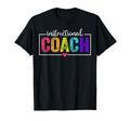 Instructional Coach Appreciation Back To T-Shirt - Unique Graphic Unisex