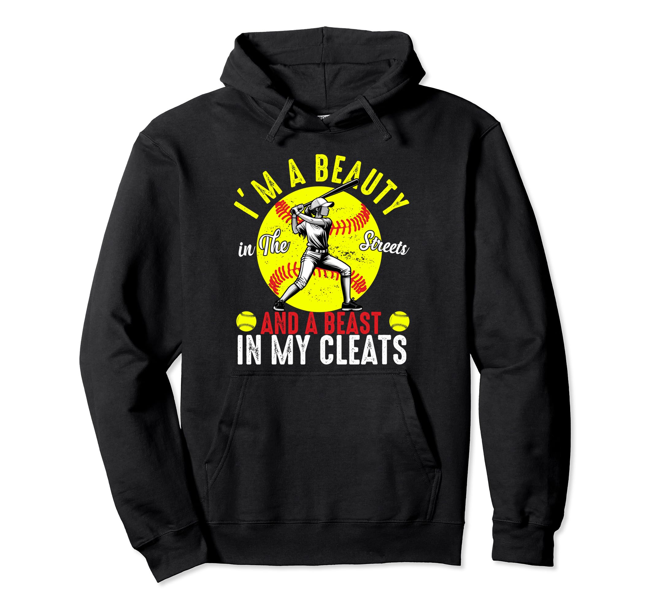 Im Beauty Streets And Beast My Cleats Hoodie - Aesthetic Graphic Men Women