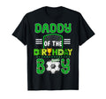 Daddy Birthday Soccer Goal Family T-Shirt - Streetwear Style for Adults