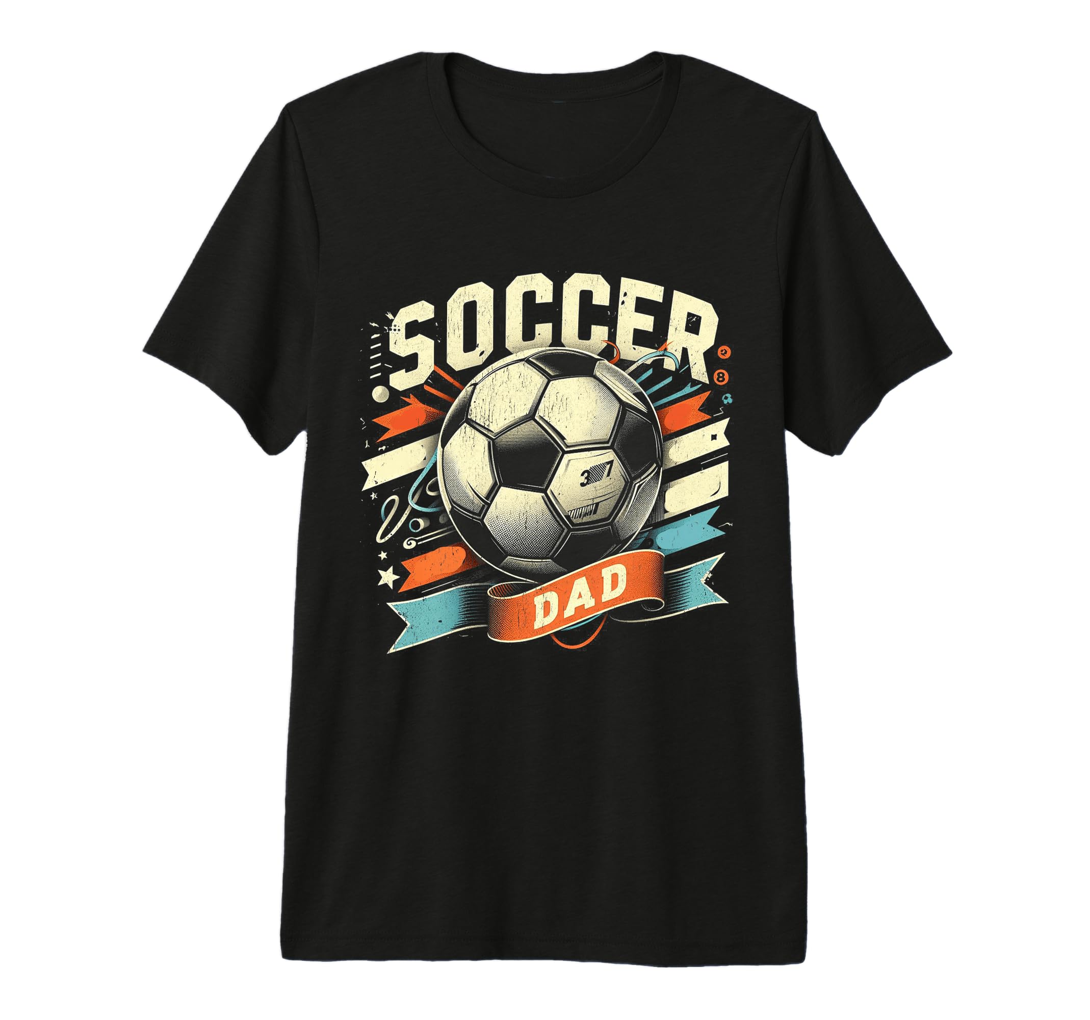 Soccer Dad Family Matching Dad T-Shirt - Casual Everyday Wear Men Women
