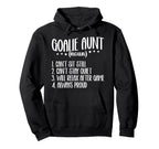Hockey Goalie Aunt Definition Hockey Hoodie - Novelty Apparel Men Women