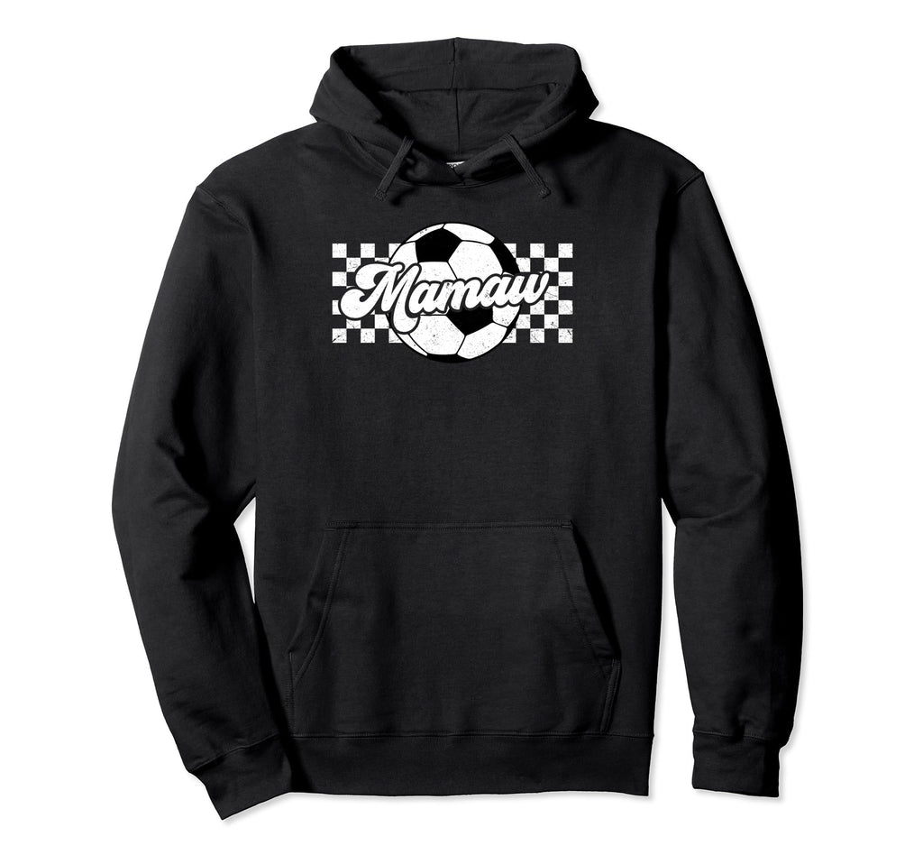 Soccer Mamaw Sport Lover Family Mothers Hoodie - Novelty Apparel Unisex