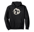 Heartbeat Football Soccer Player Hoodie - Novelty Apparel Unisex