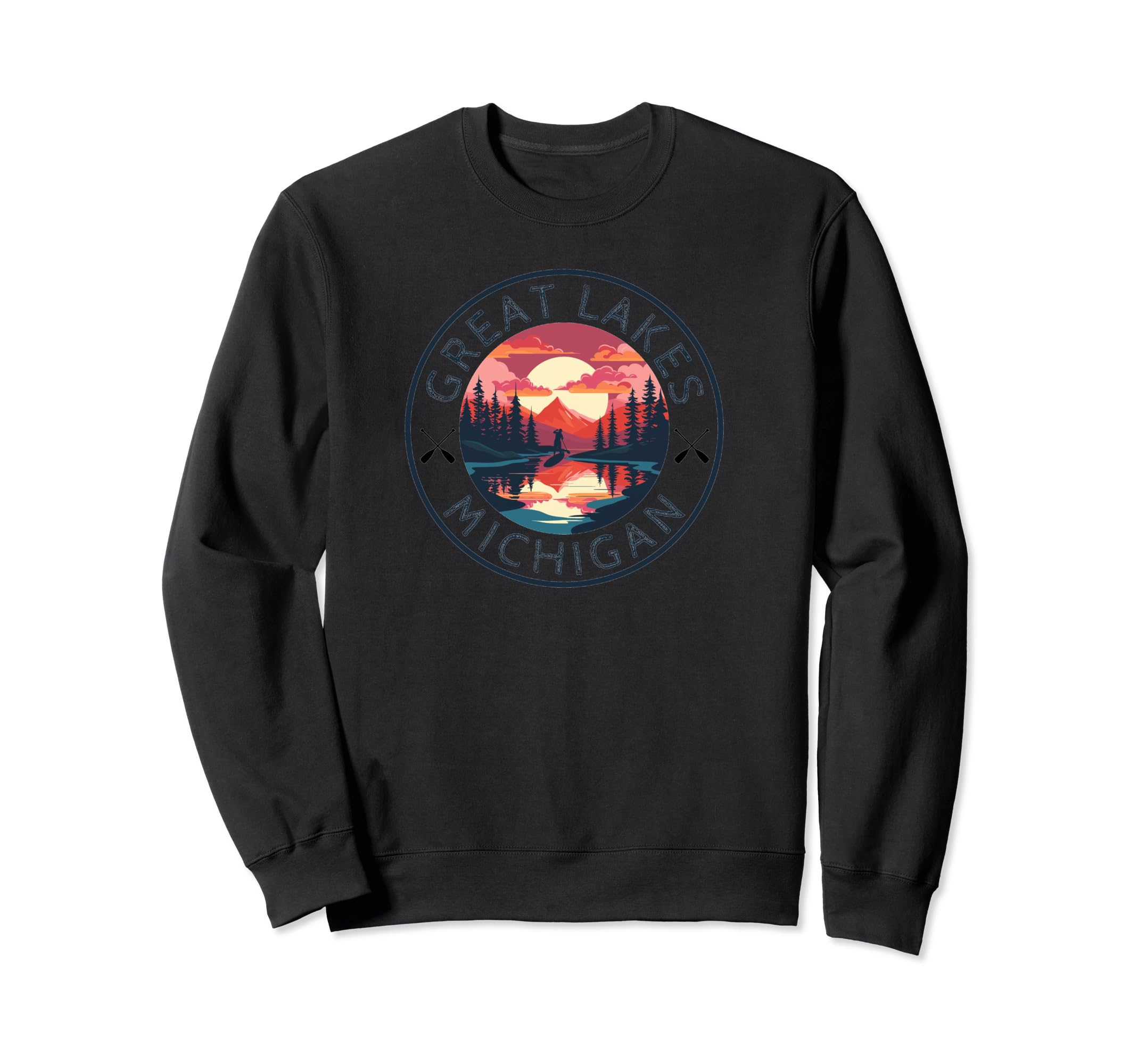 Sup Michigan Great Lakes Sweatshirt - Unique Graphic for Adults