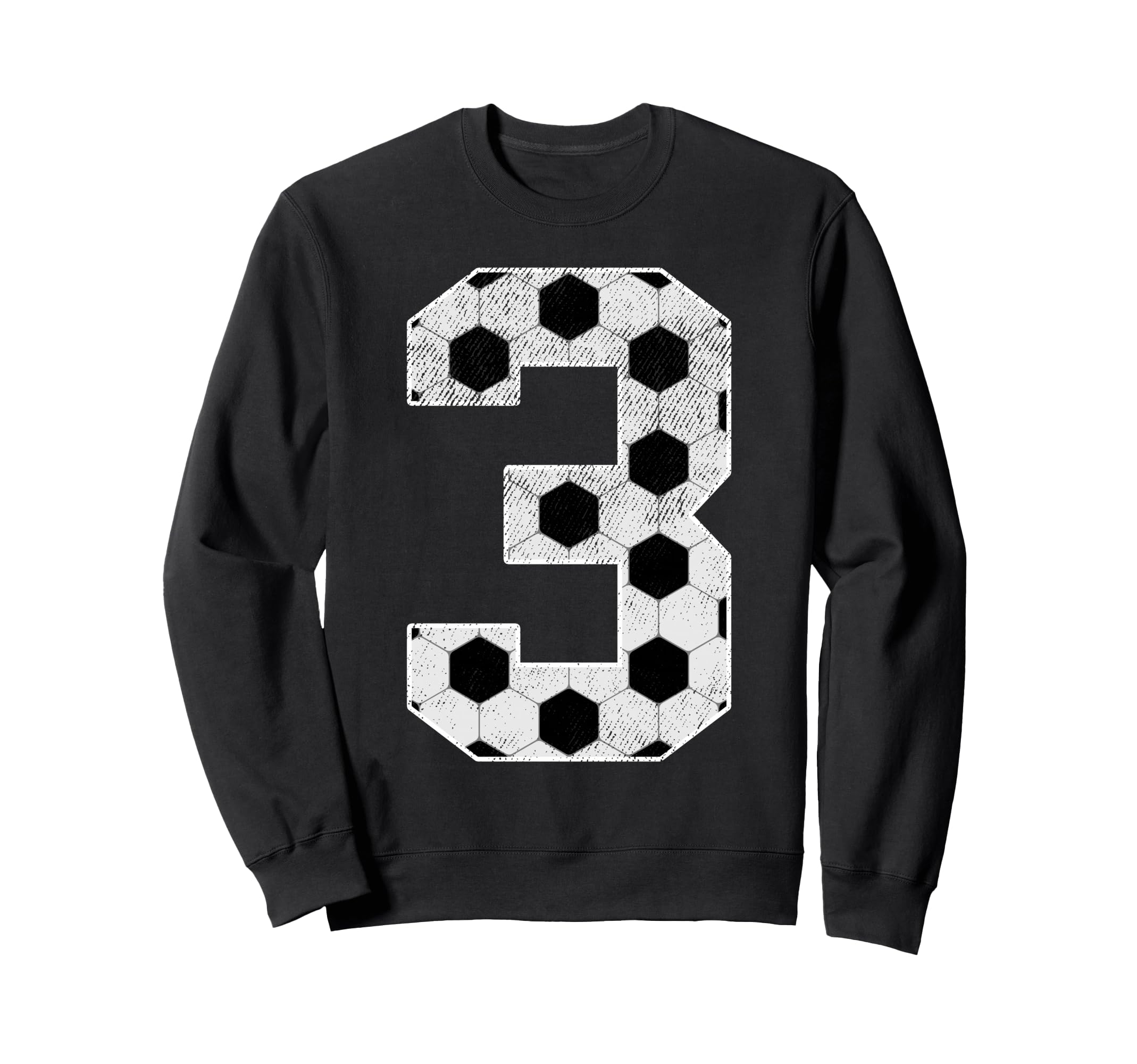 3Rd Birthday Party Three 3 Year Sweatshirt - Custom Art Print for Adults