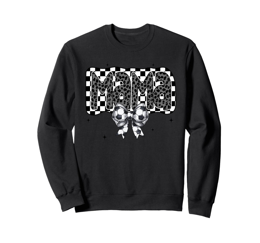 Soccer Mama Coquette Checkered Sweatshirt - Streetwear Style Men Women
